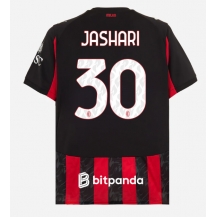 AC Milan Ardon Jashari #30 Hjemmebanetrøje 2025-26 Kortærmet