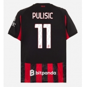 AC Milan Christian Pulisic #11 Hjemmebanetrøje 2025-26 Kortærmet