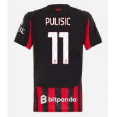 AC Milan Christian Pulisic #11 Hjemmebanetrøje Dame 2025-26 Kortærmet