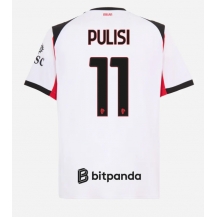 AC Milan Christian Pulisic #11 Udebanetrøje 2025-26 Kortærmet