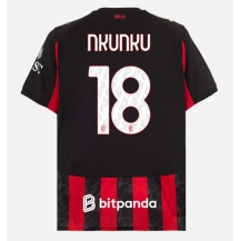 AC Milan Christopher Nkunku #18 Hjemmebanetrøje 2025-26 Kortærmet