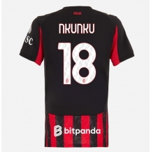 AC Milan Christopher Nkunku #18 Hjemmebanetrøje Dame 2025-26 Kortærmet