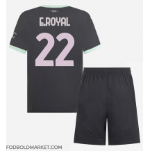 AC Milan Emerson Royal #22 Tredjetrøje Børn 2024-25 Kortærmet (+ Korte bukser)