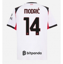 AC Milan Luka Modric #14 Udebanetrøje 2025-26 Kortærmet