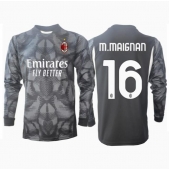 AC Milan Mike Maignan #16 Målmand Hjemmebanetrøje 2024-25 Langærmet
