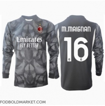 AC Milan Mike Maignan #16 Målmand Hjemmebanetrøje 2024-25 Langærmet