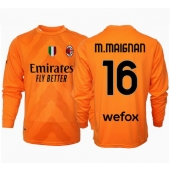 AC Milan Mike Maignan #16 Målmand Udebanetrøje 2024-25 Langærmet