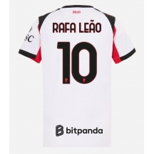 AC Milan Rafael Leao #10 Udebanetrøje Dame 2025-26 Kortærmet