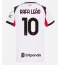 AC Milan Rafael Leao #10 Udebanetrøje Dame 2025-26 Kortærmet