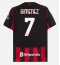 AC Milan Santiago Gimenez #7 Hjemmebanetrøje 2025-26 Kortærmet