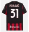 AC Milan Strahinja Pavlovic #31 Hjemmebanetrøje 2025-26 Kortærmet