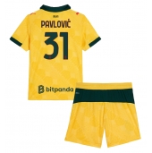 AC Milan Strahinja Pavlovic #31 Tredjetrøje Børn 2025-26 Kortærmet (+ Korte bukser)
