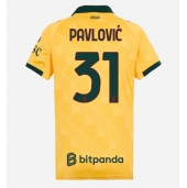AC Milan Strahinja Pavlovic #31 Tredjetrøje Dame 2025-26 Kortærmet