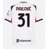 AC Milan Strahinja Pavlovic #31 Udebanetrøje 2025-26 Kortærmet