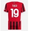 AC Milan Theo Hernandez #19 Hjemmebanetrøje Dame 2024-25 Kortærmet