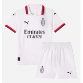 AC Milan Udebanetrøje Børn 2024-25 Kortærmet (+ Korte bukser)