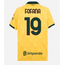 AC Milan Youssouf Fofana #19 Tredjetrøje 2025-26 Kortærmet