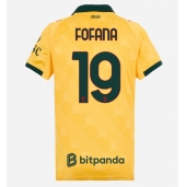 AC Milan Youssouf Fofana #19 Tredjetrøje Dame 2025-26 Kortærmet