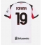 AC Milan Youssouf Fofana #19 Udebanetrøje Dame 2025-26 Kortærmet