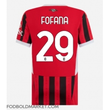 AC Milan Youssouf Fofana #29 Hjemmebanetrøje Dame 2024-25 Kortærmet