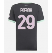 AC Milan Youssouf Fofana #29 Tredjetrøje Dame 2024-25 Kortærmet