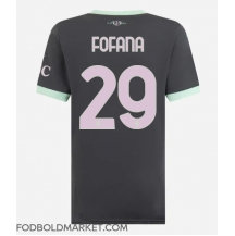AC Milan Youssouf Fofana #29 Tredjetrøje Dame 2024-25 Kortærmet