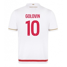 AS Monaco Aleksandr Golovin #10 Hjemmebanetrøje 2025-26 Kortærmet