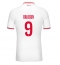 AS Monaco Folarin Balogun #9 Hjemmebanetrøje 2024-25 Kortærmet