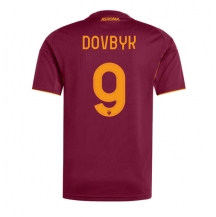 AS Roma Artem Dovbyk #9 Hjemmebanetrøje 2025-26 Kortærmet