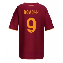 AS Roma Artem Dovbyk #9 Hjemmebanetrøje Dame 2025-26 Kortærmet