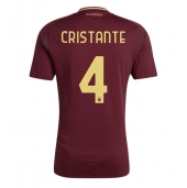 AS Roma Bryan Cristante #4 Hjemmebanetrøje 2024-25 Kortærmet