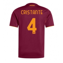 AS Roma Bryan Cristante #4 Hjemmebanetrøje 2025-26 Kortærmet
