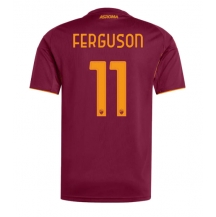 AS Roma Evan Ferguson #11 Hjemmebanetrøje 2025-26 Kortærmet