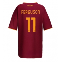 AS Roma Evan Ferguson #11 Hjemmebanetrøje Dame 2025-26 Kortærmet