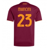 AS Roma Gianluca Mancini #23 Hjemmebanetrøje 2025-26 Kortærmet