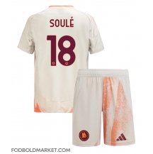 AS Roma Matias Soule #18 Udebanetrøje Børn 2024-25 Kortærmet (+ Korte bukser)