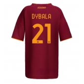 AS Roma Paulo Dybala #21 Hjemmebanetrøje Dame 2025-26 Kortærmet