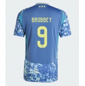 Ajax Brian Brobbey #9 Udebanetrøje 2024-25 Kortærmet