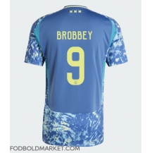 Ajax Brian Brobbey #9 Udebanetrøje 2024-25 Kortærmet