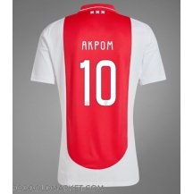 Ajax Chuba Akpom #10 Hjemmebanetrøje 2024-25 Kortærmet