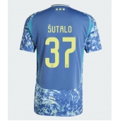Ajax Josip Sutalo #37 Udebanetrøje 2024-25 Kortærmet
