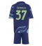 Ajax Josip Sutalo #37 Udebanetrøje Børn 2025-26 Kortærmet (+ Korte bukser)