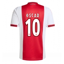 Ajax Oscar Gloukh #10 Hjemmebanetrøje 2025-26 Kortærmet
