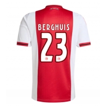 Ajax Steven Berghuis #23 Hjemmebanetrøje 2025-26 Kortærmet