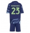 Ajax Steven Berghuis #23 Udebanetrøje Børn 2025-26 Kortærmet (+ Korte bukser)