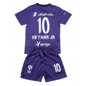 Al-Hilal Neymar Jr #10 Tredjetrøje Børn 2024-25 Kortærmet (+ Korte bukser)