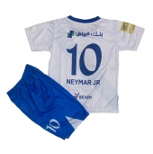 Al-Hilal Neymar Jr #10 Udebanetrøje Børn 2024-25 Kortærmet (+ Korte bukser)