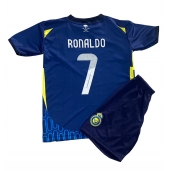 Al-Nassr Cristiano Ronaldo #7 Udebanetrøje Børn 2024-25 Kortærmet (+ Korte bukser)