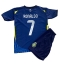 Al-Nassr Cristiano Ronaldo #7 Udebanetrøje Børn 2024-25 Kortærmet (+ Korte bukser)
