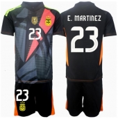 Argentina Emiliano Martinez #23 Målmand Hjemmebanetrøje Børn Copa America 2024 Kortærmet (+ Korte bukser)